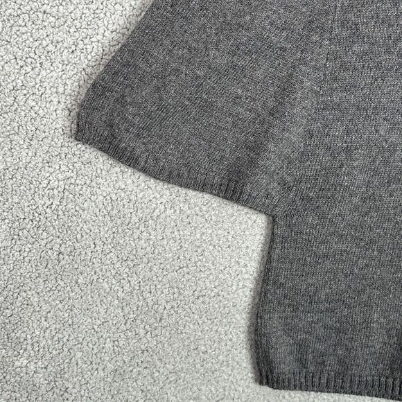 Novica Alpaca Wool Blend Hoodie Sweater Gray Pullover Women’s Large Boho Cozy - Picture 5 of 12